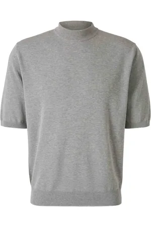 ZANONE Mock-neck short-sleeve T-shirt