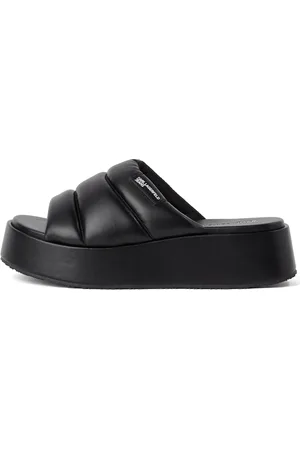Karl Lagerfeld Puffa wedge slides