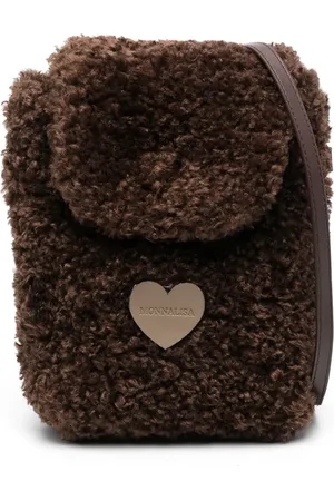 MONNALISA Heart-motif shoulder bag