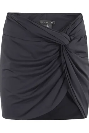 FEDERICA TOSI Gathered-detail miniskirt