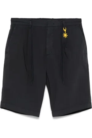 Manuel Ritz Logo-appliqu?? shorts