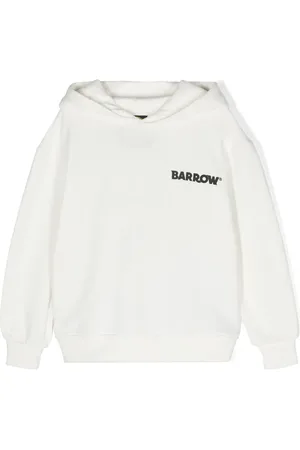 BARROW Logo-print cotton hoodie
