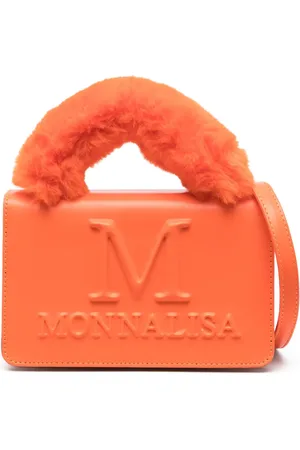 MONNALISA Embossed-logo shoulder bag