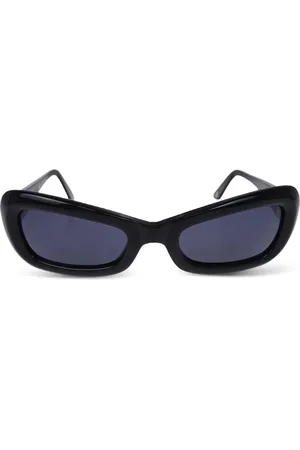 CHANEL 1990 - 2000s rectangle-frame sunglasses