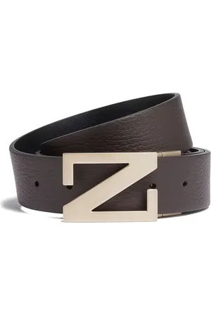 Ermenegildo Zegna Logo-buckle belt