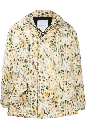 NAPA Fantasy spray pattern padded jacket
