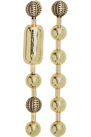 Marc Jacobs The Monogram ball-chain earrings