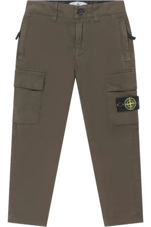 Stone Island Compass-motif trousers