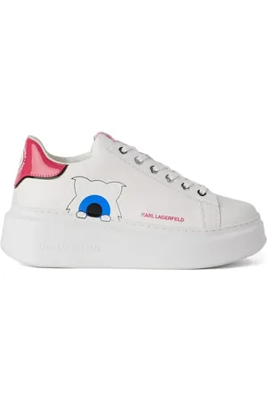 Karl Lagerfeld X Darcel Disappoints leather sneakers