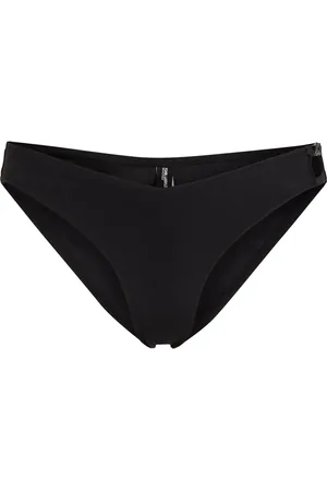 Karl Lagerfeld Signature glitter-embellished bikini bottoms
