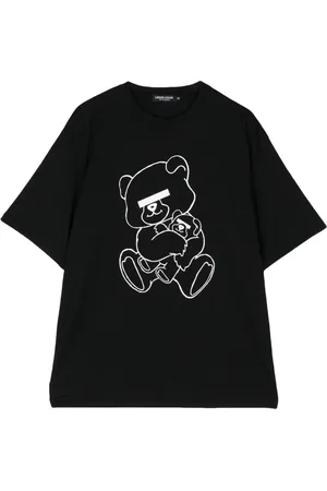 UNDERCOVER Bear-print cotton T-shirt