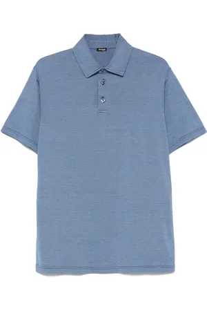 Kiton M??lange-effect polo shirt