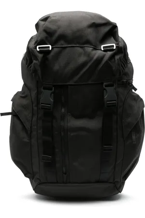 Stone Island Foldover-top canvas backpack