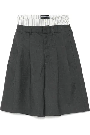 Marine Serre Regenerated tailored shorts