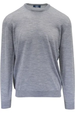 FEDELI Crew-neck long-sleeve jumper