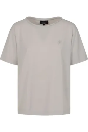 Emporio Armani Logo-embroidered T-Shirt