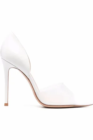 Gianvito Rossi Bree sheer-panel 104mm pumps