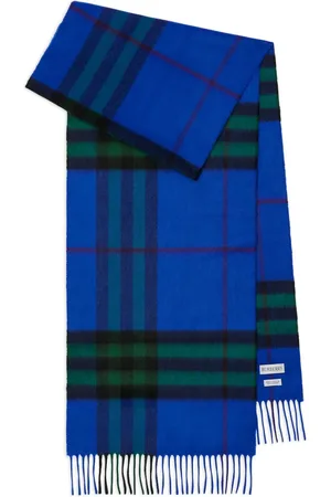 Burberry Checked cashmere scarf