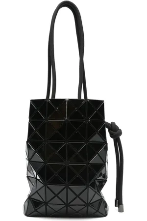 Issey Miyake Geometric-pattern bucket bag