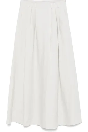 Giorgio Armani Linen midi skirt