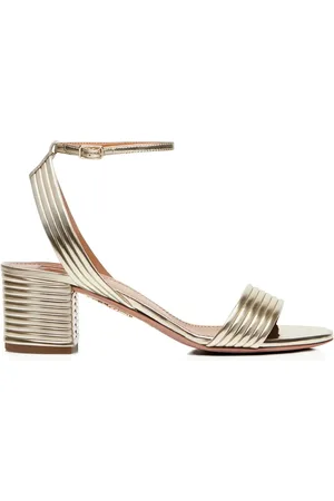 Aquazzura 50mm Sundance leather sandals