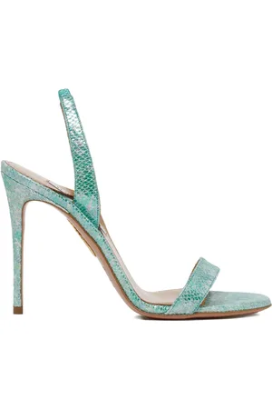 Aquazzura Leather slingback sandals