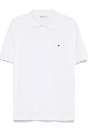 Manuel Ritz Logo-embroidered polo shirt