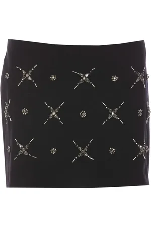 Pinko Crystal-embellished mini skirt