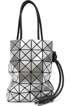 Issey Miyake Geometric-pattern bucket bag