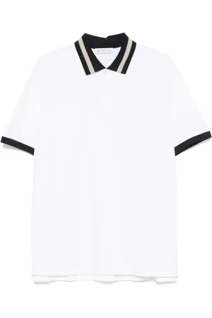 Manuel Ritz Logo-embroidered polo shirt