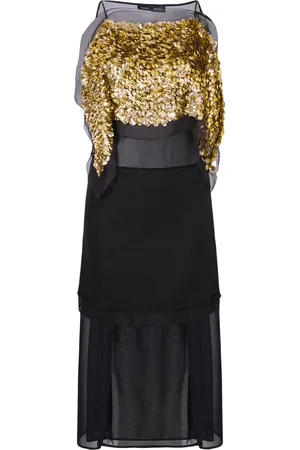 Proenza Schouler Sequin-embellished silk midi dress