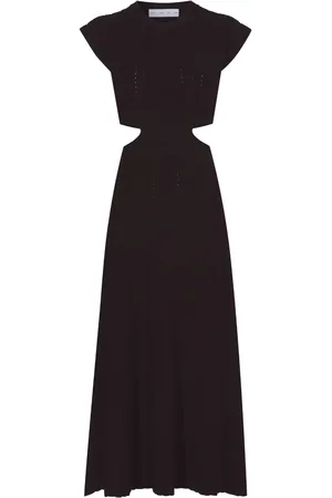Proenza Schouler Cut-out detailing short-sleeve dress