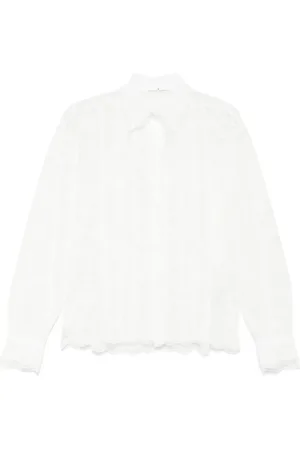 ERMANNO SCERVINO Corded-lace shirt