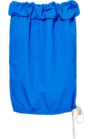 Proenza Schouler Hayley crinkled poplin skirt