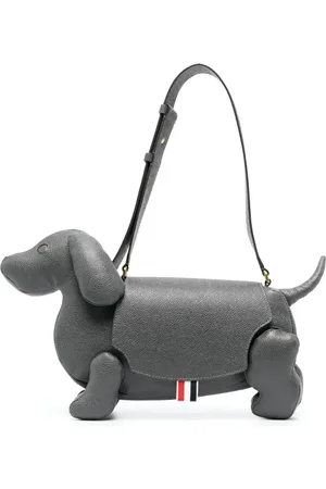 Thom Browne Large Hector dog-shaped tote bag