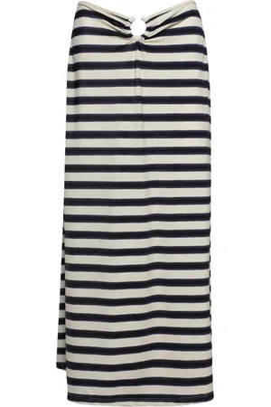 JOHANNA ORTIZ Striped maxi skirt