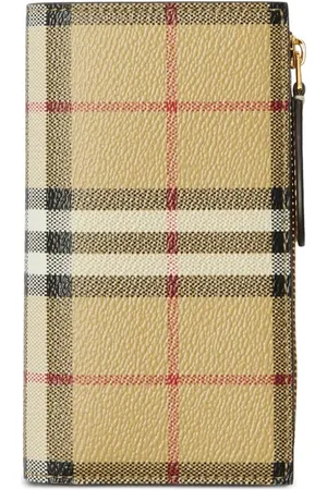 Burberry Vintage Check-pattern bi-fold wallet