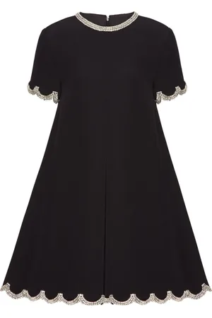 VALENTINO GARAVANI Crystal-embellished mini dress