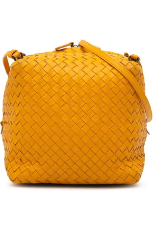 Bottega Veneta 2012-2024 Nappa Intrecciato Cube crossbody bag