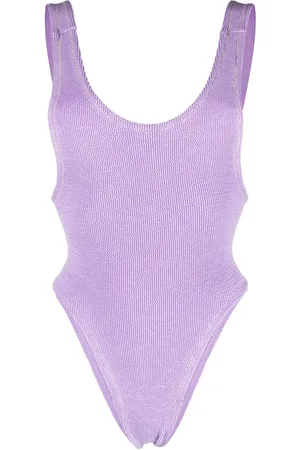 Reina Olga Ruby ribbed one-piece