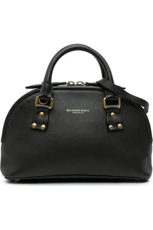 Burberry 2000-2017 Small Grained Calfskin Bloomsbury Top Handle satchel