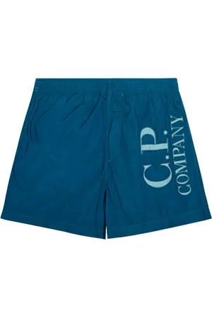 C.P. Company Logo-patch swim shorts