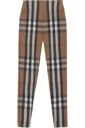 Burberry Vintage Check high-waisted leggings
