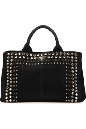 Prada 2000-2024 Canvas Canapa Bijoux satchel