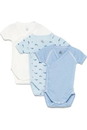 Petit Bateau Cotton bodies (pack of three)