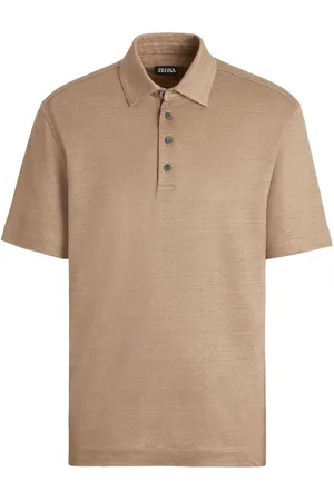Ermenegildo Zegna Pure Linen short-sleeve polo shirt
