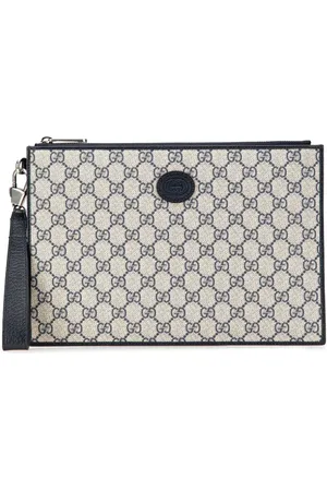 Gucci 2000-2015 GG Supreme Interlocking G clutch bag