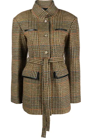 Stella McCartney Tweed single-breasted coat