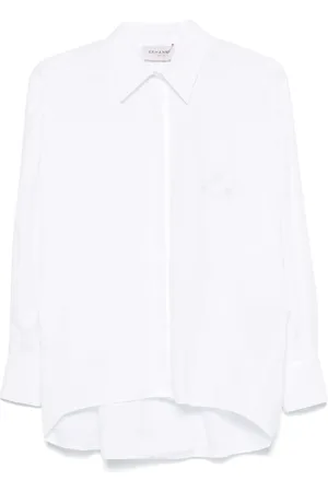 Ermanno Firenze Logo-embroidered shirt