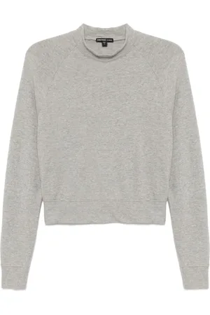 James Perse French Terry cropped T-shirt